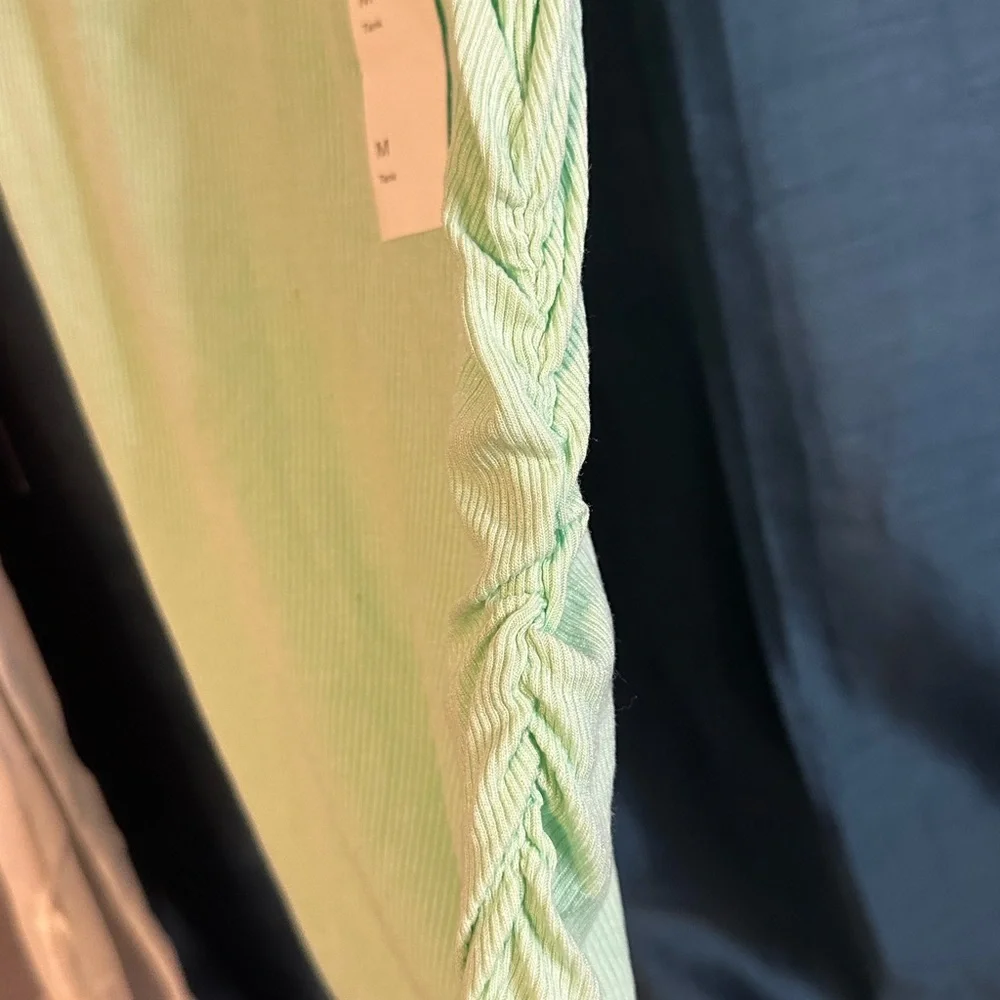 Wild Fable Mint Green Sleeveless Top with Shell Embroidery - Picture 5 of 6